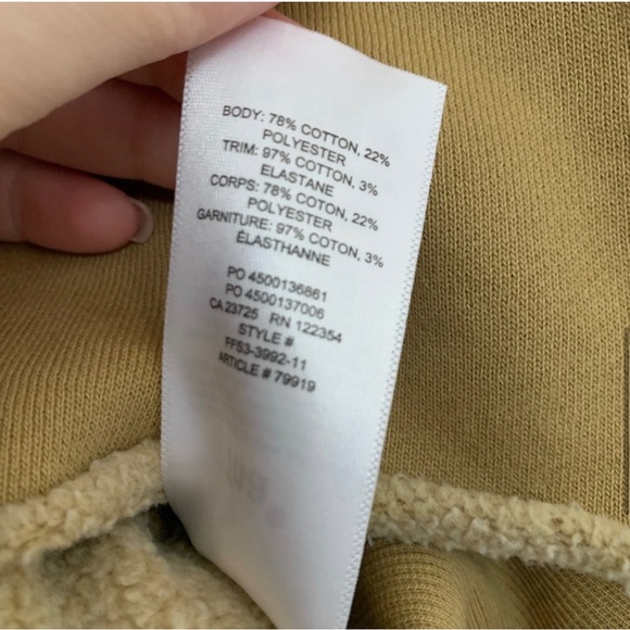 Matching Set TNA Cozy AF Fleece Boyfriend Line - Picture 7 of 9